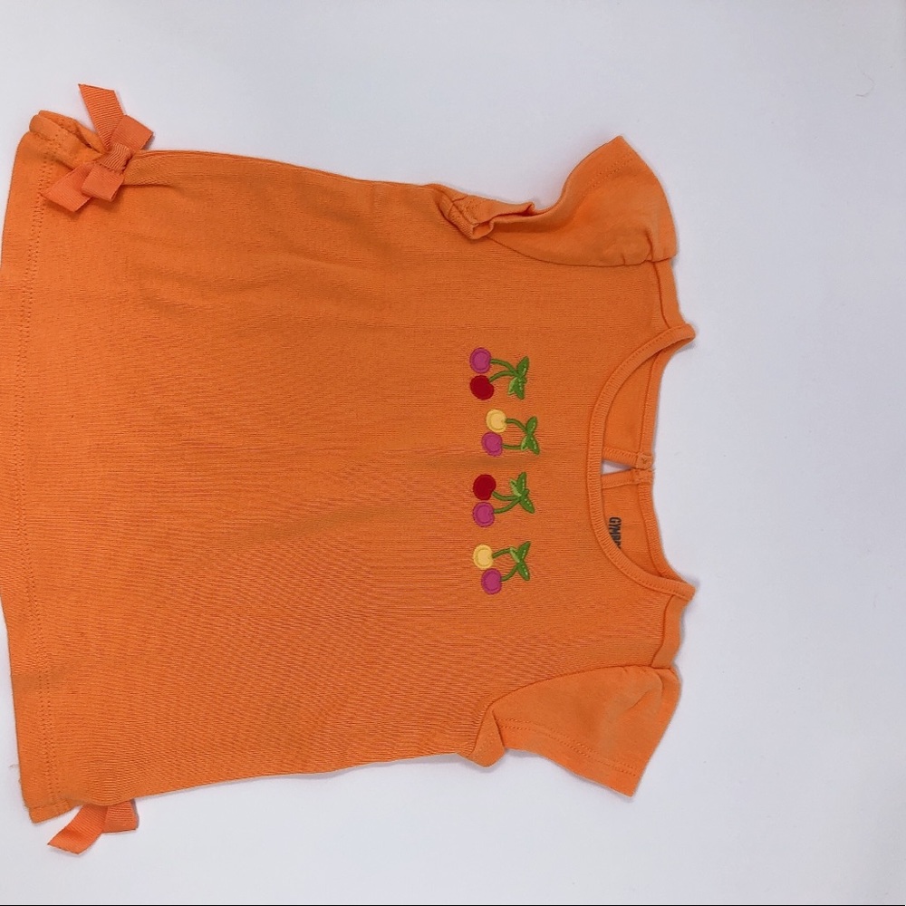 Gymboree Orange Shirt with Cherry’s